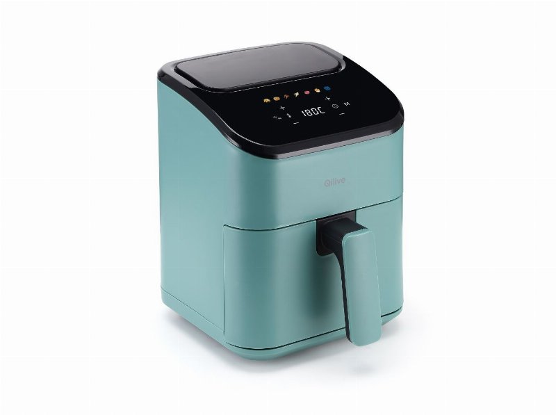 Fritadeira Air Fryer Digital Qilive Q.5338 Verde 3 l 1000W