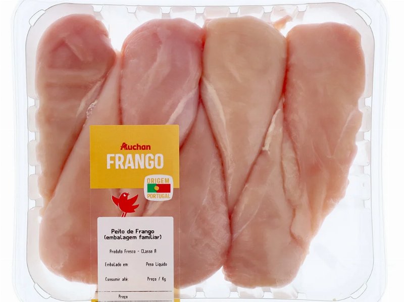 Peito De Frango Auchan Embalagem Familiar Kg