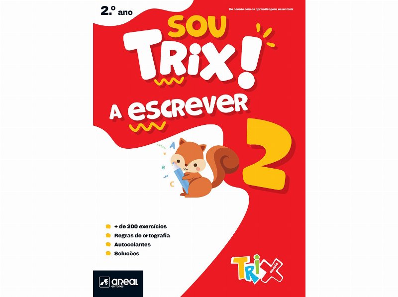Livro Sou Trix A Escrever 2 - 2º Ano