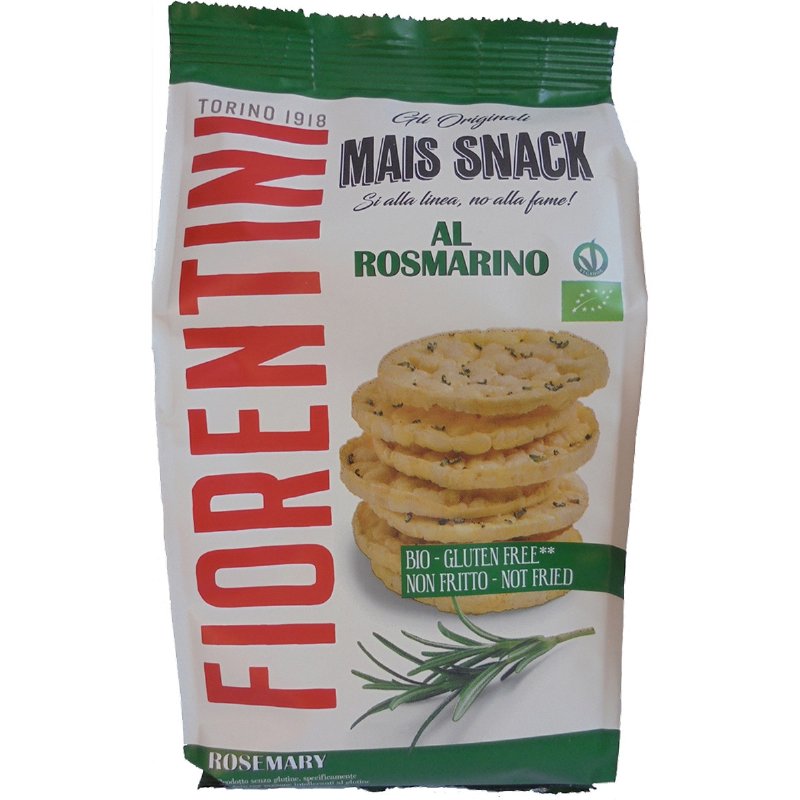 Snack De Milho Com Rosmaninho Biológico 50 g