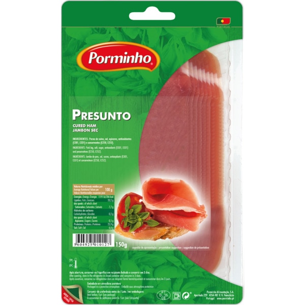 Presunto Em Fatias 150 g