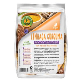 Biscoitos De Linhaça Cem Porcento 200 gr