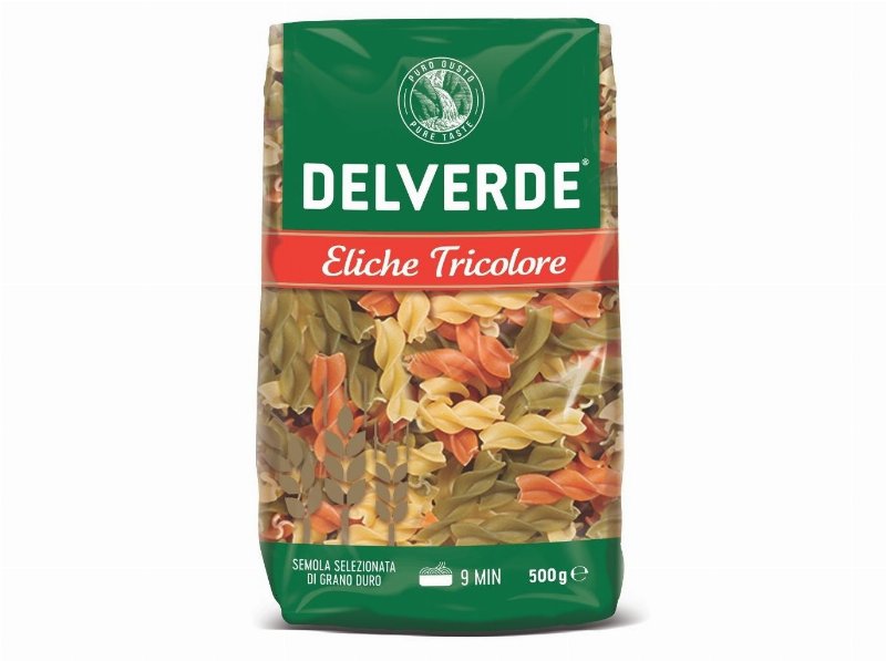 Fusilli Delverde Tricolor 500 g