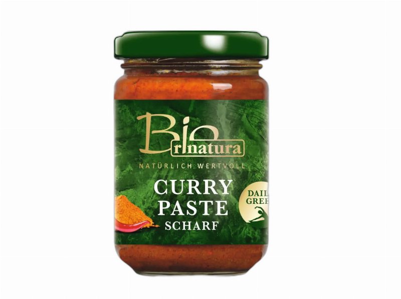 Pasta Caril Picante Rinatura Bio 125 g