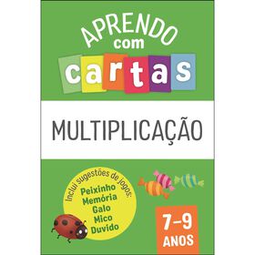 Aprendo Com Cartas - Multiplicação (7-9 Anos)