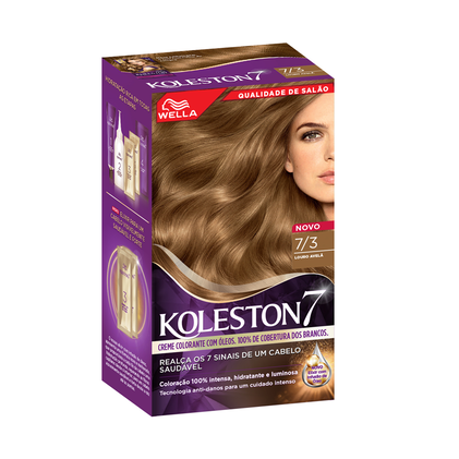 Coloração Koleston Louro Avelã 7/3 Koleston Wella 1Un