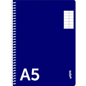 Caderno Espiral Pautado A5 Azul Note!