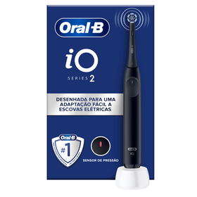 Escova De Dentes Elétrica Io2 Preta Oral-B 1 Un