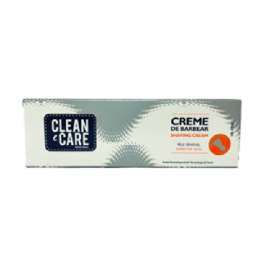 Creme De Barbear Pele Sensível Clean E Care 100 g
