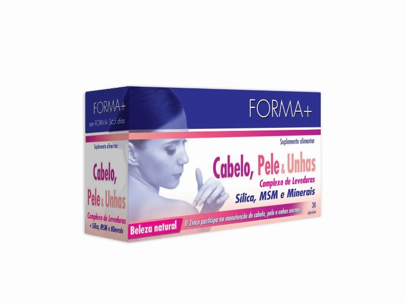 Suplemento Forma+ Cabelo E Unhas 30 Caps