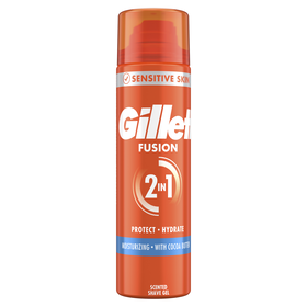 Gel De Barbear Hidratante Gillette Fusion 200 ml