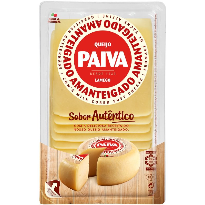 Queijo De Lamego Curado Amanteigado Em Fatias 180 g