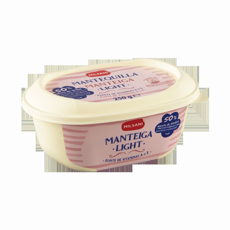 Manteiga Com Sal Light 250 g