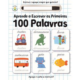 Aprende A Escrever As Primeiras 100 Palavras