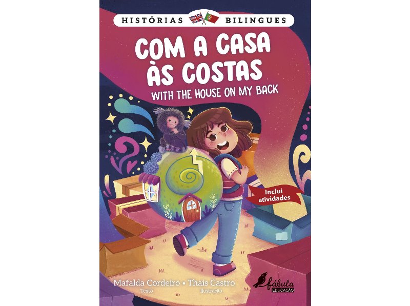 Livro Histórias Bilingues 5: Com A Casa Às Costas