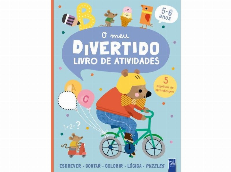 Livro Divertido De Atividades - Urso 5-6 Anos
