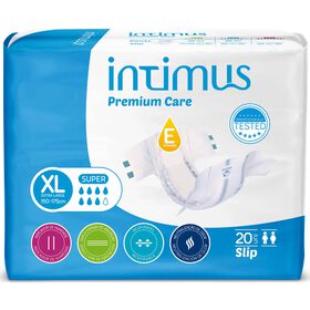 Fraldas Incontinência Super Xl Intimus 20 Un