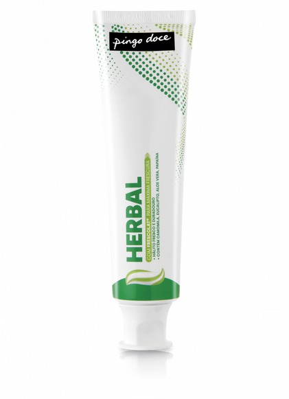 Pasta De Dentes Herbal Pingo Doce 0.1L
