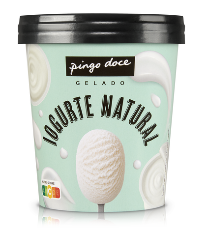 Gelado De Iogurte Natural Pingo Doce 0.5L