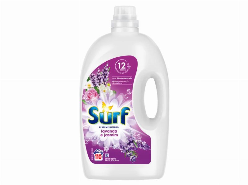 Detergente Roupa Máquina Liquído Surf Lavanda 110D