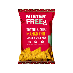 Snacks Tortilha Chips Manga E Chili Mister Free'd 135 gr