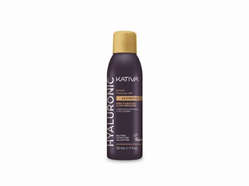 Champô Kativa Hyaluronic Keratin Q10 90 ml