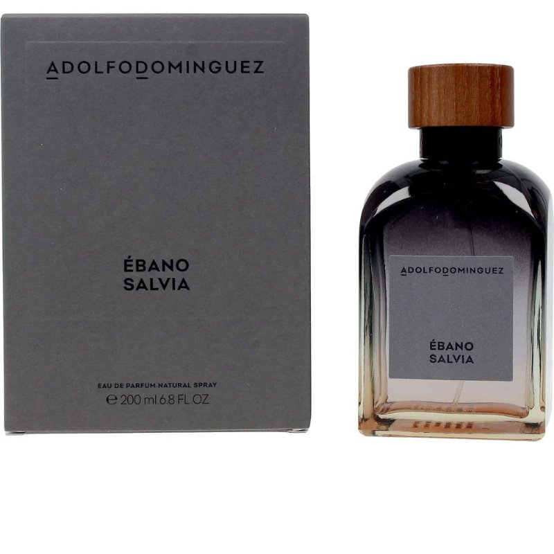 Adolfo Dominguez Ébano Salvia Eau De Parfum Vaporizador 200 ml