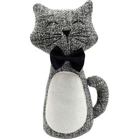 Segura Portas Gato Com Laço Kasa