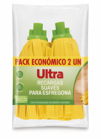 Recarga Para Esfregona Suave Ultra 2Un