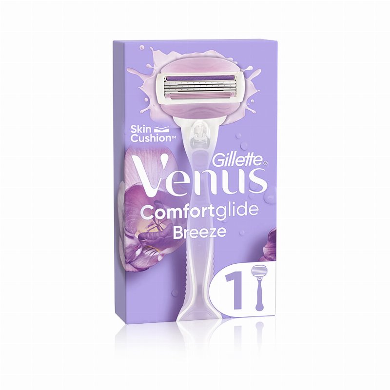 Gillette Venus Comfort Glide Breeze Máquina Depilatória Com 1 Recarga