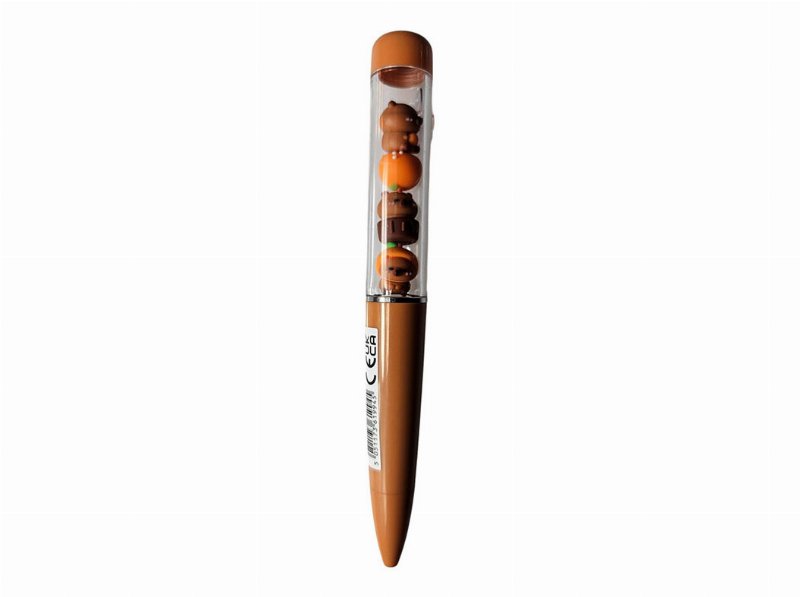 Caneta Gel E Rollers Capybara Kino Stacky