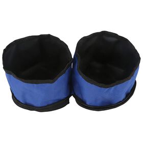 Comedouro Para Viagem Azul 15 Cm Lupi Linx 1 Un
