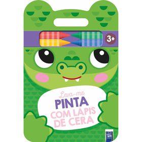 Leva-Me Pinta Com Lápis De Cera - Verde 3+