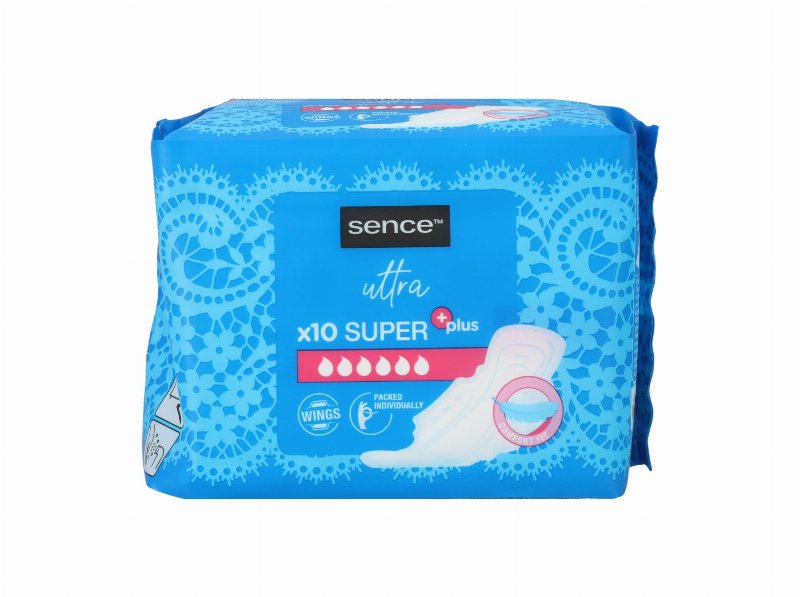 Pensos Higiénicos Sence Super Plus 10Pcs