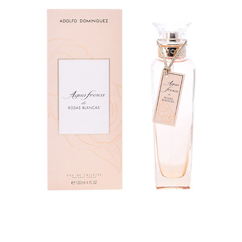 Adolfo Dominguez Agua Fresca De Rosas Blancas Eau De Toilette Vaporizador 120 ml
