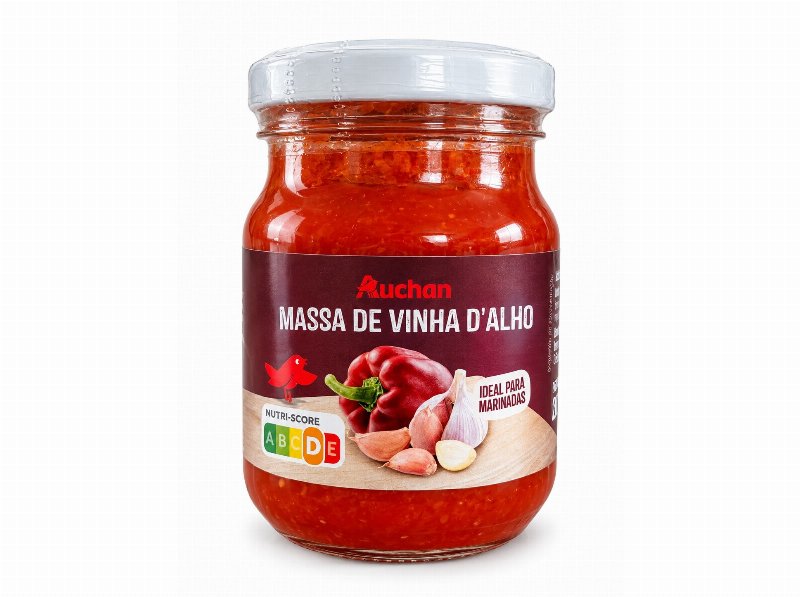 Massa Vinha D`alho Auchan Sem Glúten 200 g