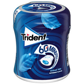 Pastilhas Elásticas Peppermint Trident 68,2 gr