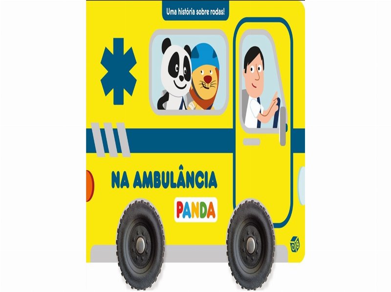 Livro Panda Sobre Rodas:na Ambulância