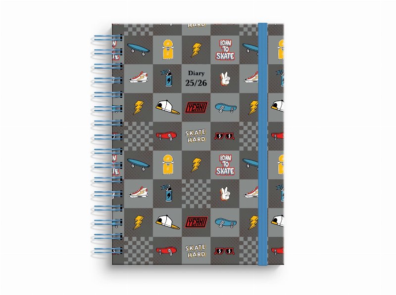 Agenda Escolar A5 Ambar Inverse 16.5X21.7X1.5Cm