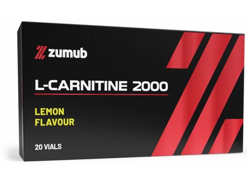 Suplemento Zumub L-Carnitina Limão 20 Amp