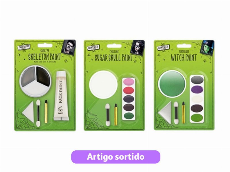 Kit Makeup Halloween Do Art Modelos Sortidos