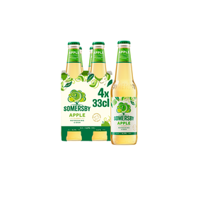 Sidra Com Álcool Maçã Somersby 4 X 33 cl