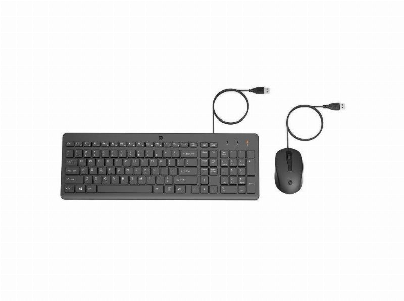 Kit Teclado + Rato C/ Fios Hp 150