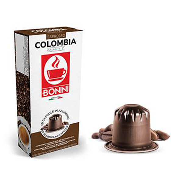 Café Alumínio Colombia Nespresso 10 Cápsulas Bonini