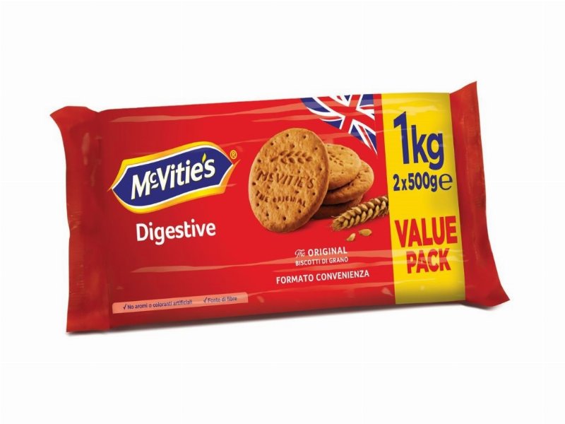Bolacha Digestive Mcvitie's Original 1 kg