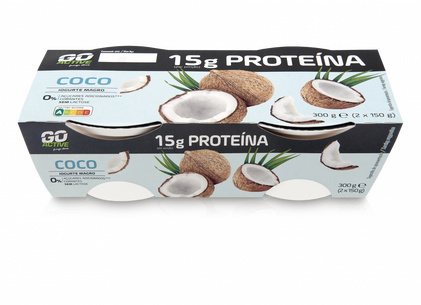 Iogurte Proteína Coco Pack 2 Go Active 0.3Kg