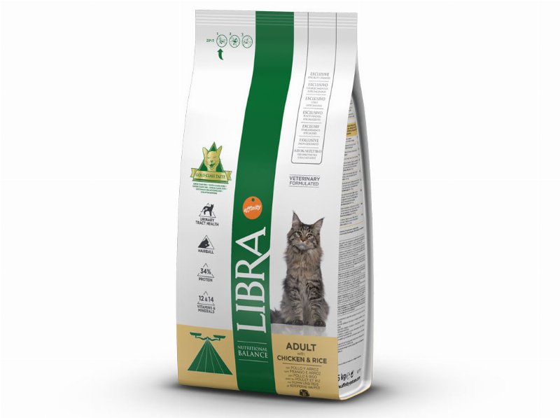 Ração Para Gato Adulto Libra Com Frango 1.5 kg