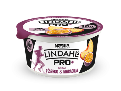 Iogurte Proteína Pêssego E Maracujá Lindahls Pro+ 0.16Kg