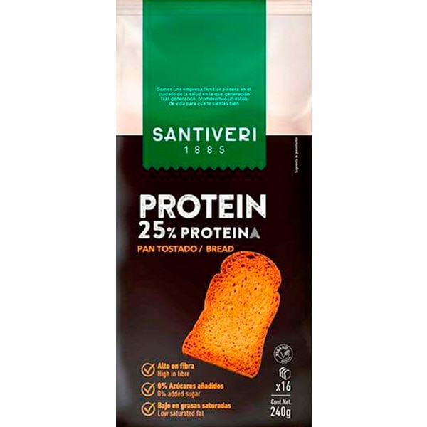 Pão Tostado Proteico 240 g