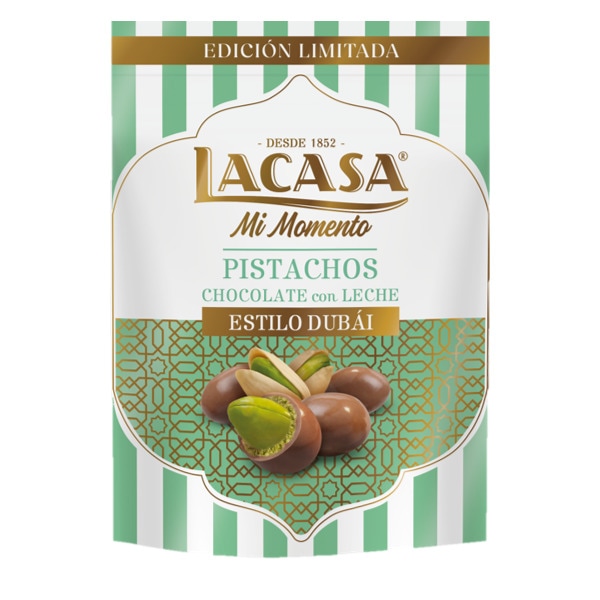 Amêndoas Cobertas De Chocolate Pistacho 100 g